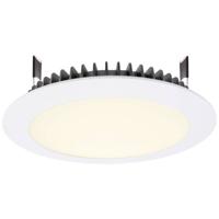 Deko Light 565235 LED Panel Round III 26 LED-inbouwlamp Energielabel: G (A - G) LED LED vast ingebouwd 26 W Verkeerswit (RAL 9016)