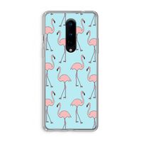 Anything Flamingoes: OnePlus 8 Transparant Hoesje