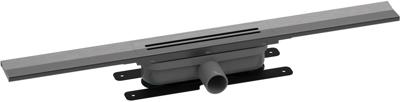 Easy Drain R-Line Clean Color Douchegoot 120 cm Brushed Black Chrome