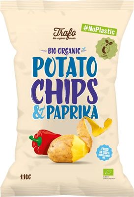 Trafo Chips paprika no plastic bio (110 gr)