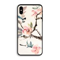 Japanse bloemen: iPhone X Biologisch afbreekbaar hoesje