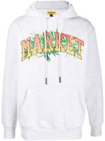 MARKET hoodie à logo imprimé - Gris