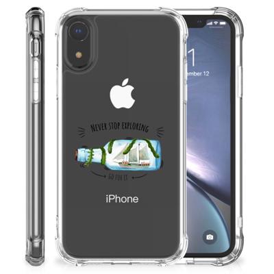 Apple iPhone Xr Stevig | Bumper Hoesje | Boho Bottle