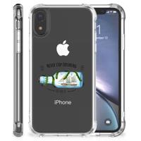 Apple iPhone Xr Stevig | Bumper Hoesje | Boho Bottle
