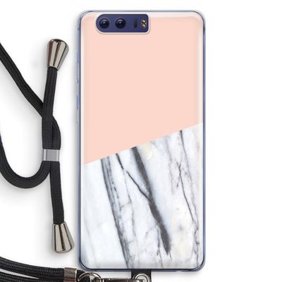 A touch of peach: Honor 9 Transparant Hoesje met koord