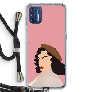 Confidence: Motorola Moto G9 Plus Transparant Hoesje met koord