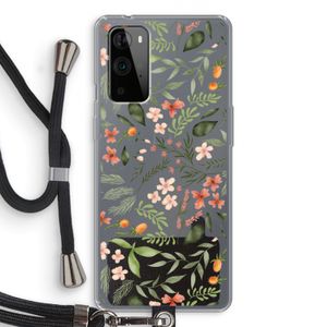 Sweet little flowers: OnePlus 9 Pro Transparant Hoesje met koord