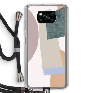 Lindo: Xiaomi Poco X3 Pro Transparant Hoesje met koord