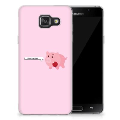 Samsung Galaxy A3 2016 Telefoonhoesje met Naam Pig Mud Samsung Galaxy A3 2016 Telefoonhoesje met Naam Pig Mud