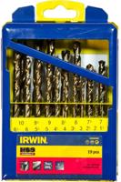Irwin HSS Cobalt metaalborenset 19-delig