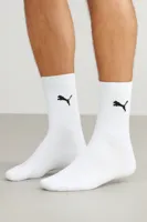 3-paar Crew sport sokken - Light - Ademende sport sokken dames & heren - Zwart - Wit - Blauw - 46 - 46 - 46 - 46