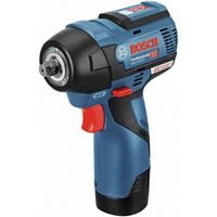 Bosch Professional Bosch Power Tools 06019E0103 Accu-draaislagmoeraanzetter 12 V Aantal meegeleverde accus: 2 Li-ion Incl. 2 accus