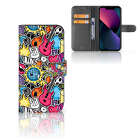 Apple iPhone 13 Wallet Case met Pasjes Punk Rock