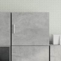 Wandkast 45x42,5x40 cm bewerkt hout betongrijs - thumbnail