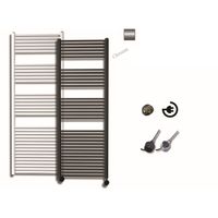 Elektrische Design Radiator Sanicare Plug En Play 172 x 60 cm Chroom Thermostaat Chroom 822 Watt Sanicare