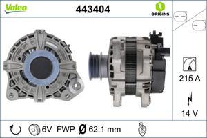 Valeo Alternator/Dynamo 443404