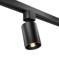 Taros LED Tracklights - Spot - 220-240V AC - GU10 - Max 10W - 82mm - 1 Fase - 2 Draads - IP20 - 3 Jaar Garantie - Zwart
