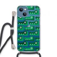 Crocs: iPhone 13 mini Transparant Hoesje met koord Crocs: iPhone 13 mini Transparant Hoesje met koord