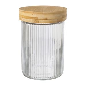 Voorraadpot met bamboe deksel - 1 liter
