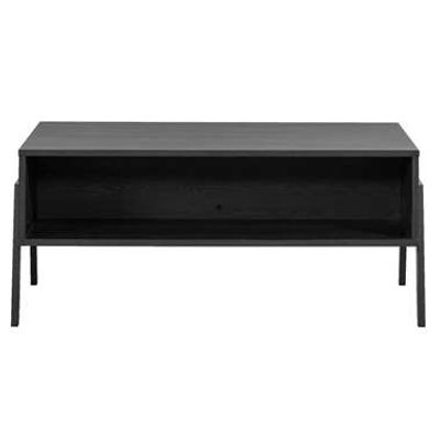 Salontafel Tycho - eikenkleur/zwart - 67x114x49 cm