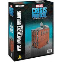 Marvel Crisis Protocol: NYC Apartment Building Terrain Bordspel Marvel Crisis Protocol: NYC Apartment Building Terrain Bordspel