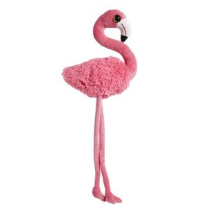 Grote roze pluche flamingo knuffel 65 cm   -