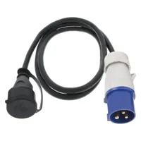 Redwood Verloopsnoer Cee Stek-Schu Kop 1.5M