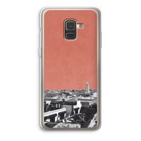 Marrakech Skyline : Samsung Galaxy A8 (2018) Transparant Hoesje