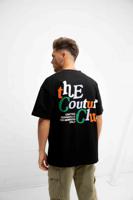 Couture Club Puff Print Graphic Print T-Shirt Heren Zwart - Maat S - Kleur: Zwart | Soccerfanshop