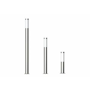 VidaXL 3-delige tuinlampenset waterdicht roestvrij staal