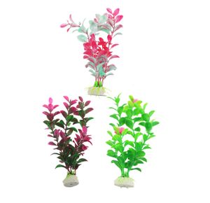 Plantjes voor aquarium kunststof 20 cm