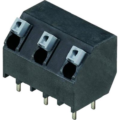 Weidmüller 1886120000 Veerkrachtklemblok 1.5 mm² Aantal polen 3 Zwart 28 stuk(s)