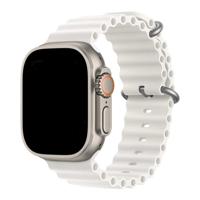 Apple Watch Sport Ocean Band - Wit - 44, 45, 46 & 49mm Apple Watch Sport Ocean Band - Wit - 44, 45, 46 & 49mm