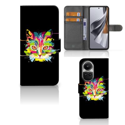 OPPO Reno10 | 10 Pro Leuk Hoesje Cat Color