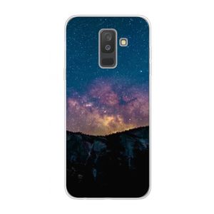 Travel to space: Samsung Galaxy A6 Plus (2018) Transparant Hoesje