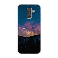 Travel to space: Samsung Galaxy A6 Plus (2018) Transparant Hoesje