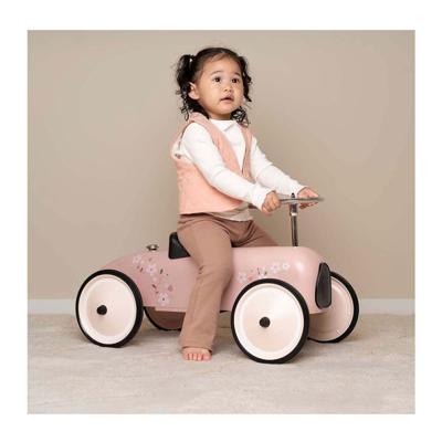 Little Dutch retro loopauto roze