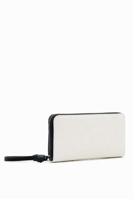 Portemonnee met logo's - WHITE - U Portemonnee met logo's - WHITE - U