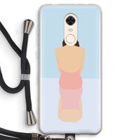 Mirror: Xiaomi Redmi 5 Transparant Hoesje met koord