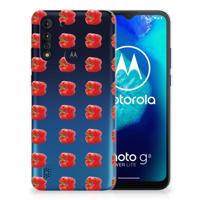 Motorola Moto G8 Power Lite | Siliconen Case | Paprika Red
