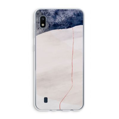 Stone White: Samsung Galaxy A10 Transparant Hoesje