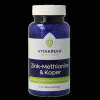 Zink Methionine & Koper Gluconaat 90 Vegetarische capsules
