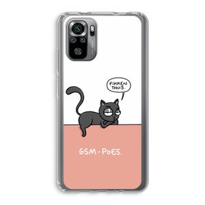 GSM poes: Xiaomi Redmi Note 10S Transparant Hoesje