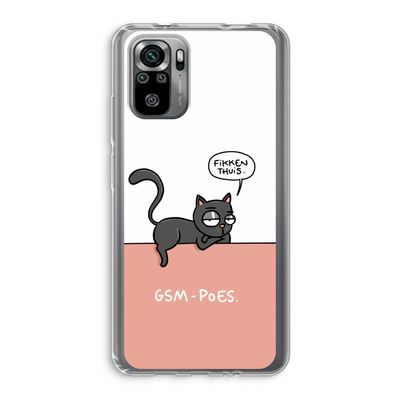 GSM poes: Xiaomi Redmi Note 10S Transparant Hoesje