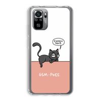 GSM poes: Xiaomi Redmi Note 10S Transparant Hoesje