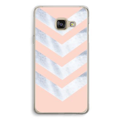 Marmeren pijlen: Samsung A3 (2017) Transparant Hoesje