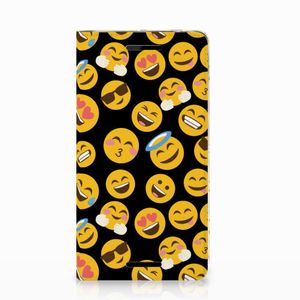 Nokia 2.1 2018 Hoesje met Magneet Emoji