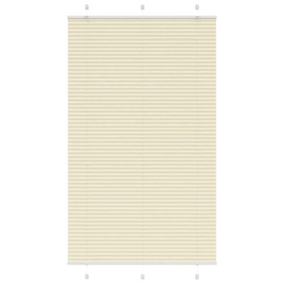 Pliss rolgordijn 120x200cm stofbreedte 119,4cm polyester crme