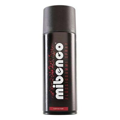 Vloeibaar rubber voor auto's Mibenco Rood 400 ml