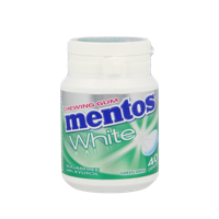 Gum greenmint white pot 40 Stuks